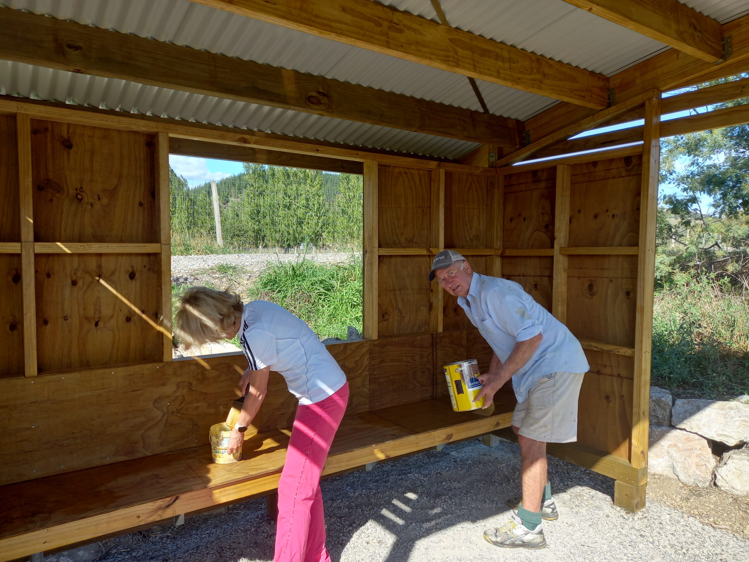 Maintenance on the trail